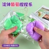 Malleable simulation fruit grape pinching fun stress-relieving toy, slow rebound fluid grape pinching fun venting tool Specification image